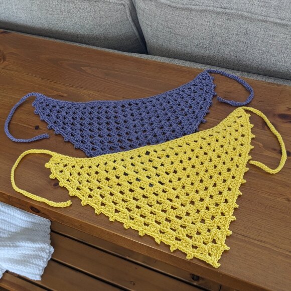 Crochet Handmade Bandana - Picture 9 of 9